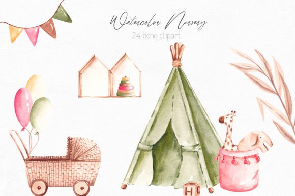Bringing Warmth to Your Designs with Boho Nursery Clipart