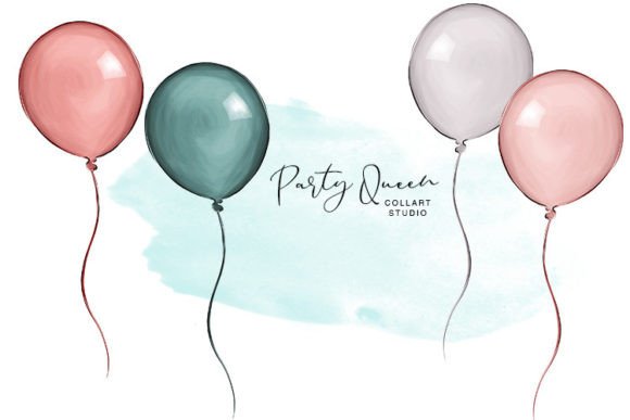 Celebrating Creativity: The Unique Charm of Hand Drawn Balloons and Party Elements