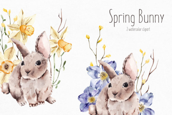 Elevate Designs with Rabbit Clipart