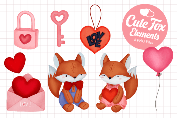 Elevate Your Valentine's Day Projects with Adorable Cute Valentine Elements