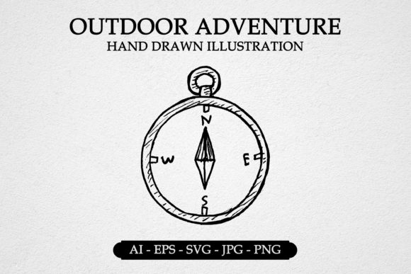 Elevating Brand Identity with Compass Outdoor Adventure Elements