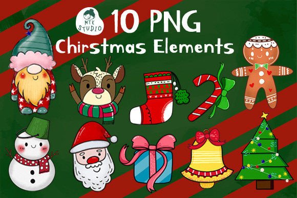 Elevating Holiday Design Projects with High-Resolution Christmas Elements