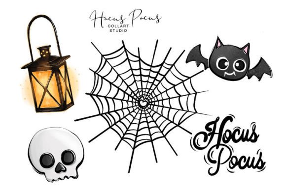 Elevating Seasonal Branding with Authentic Spooky Elements and Hand-Drawn Halloween Clip Art