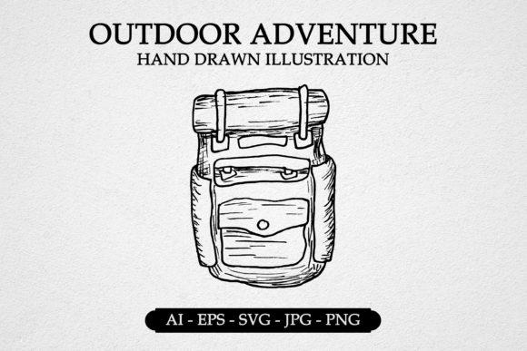 Elevating Your Brand with Hand-Drawn Outdoor Adventure Elements