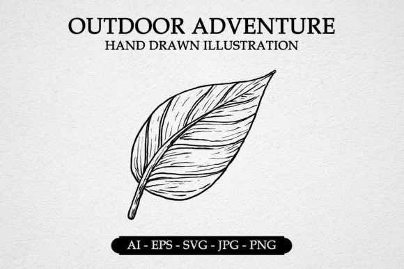 Leaves Outdoor Adventure Elements for Design
