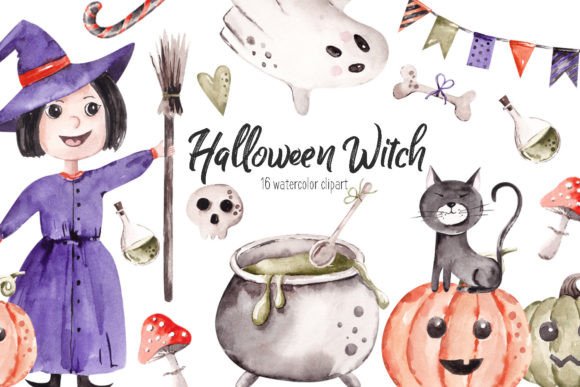 Unlocking Spooky Creativity: A Guide to High-Quality Halloween Witch Clipart