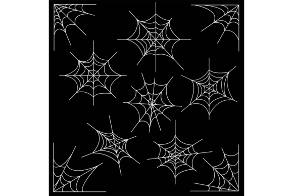 White Horror Cobweb: A Spooky Vector Design Guide